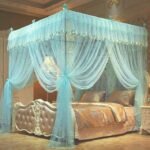 Mosquitero Base Cuadrada  Para Cama tamaño Matrimonial