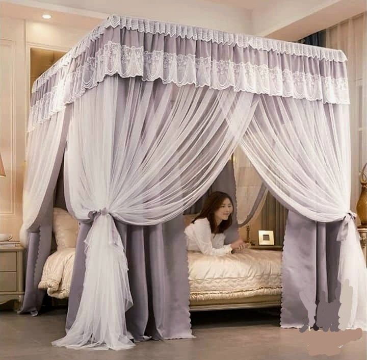 IMG-20240605-WA0002 Mosquitero Doble Cortina Para Cama tamaño King Size - Imagen 1