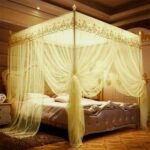 Mosquitero Base Cuadrada  Para Cama tamaño King Size