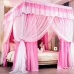 Mosquitero Doble Cortina Para Cama tamaño Matrimonial